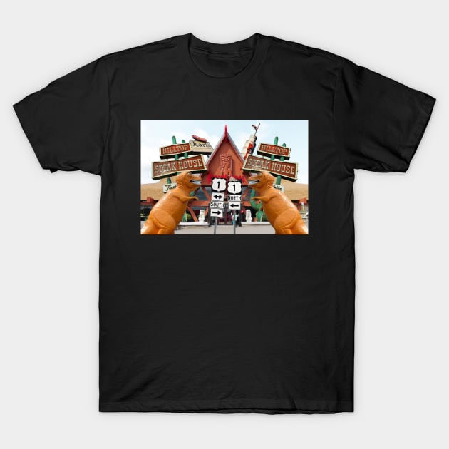 Route 1 Saugus T-Shirt by LikeMindedDesigns